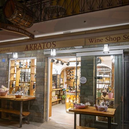 Akratos Wine House Leilighet Nydrí Eksteriør bilde
